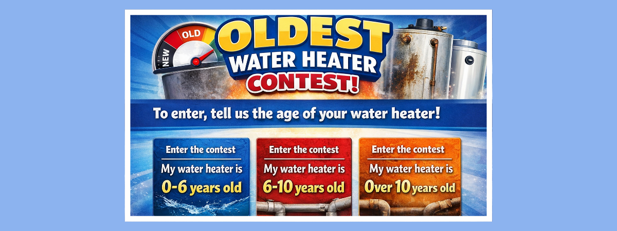 Oldest water heater contest